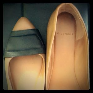 Givenchy Navy/Caramel Flats